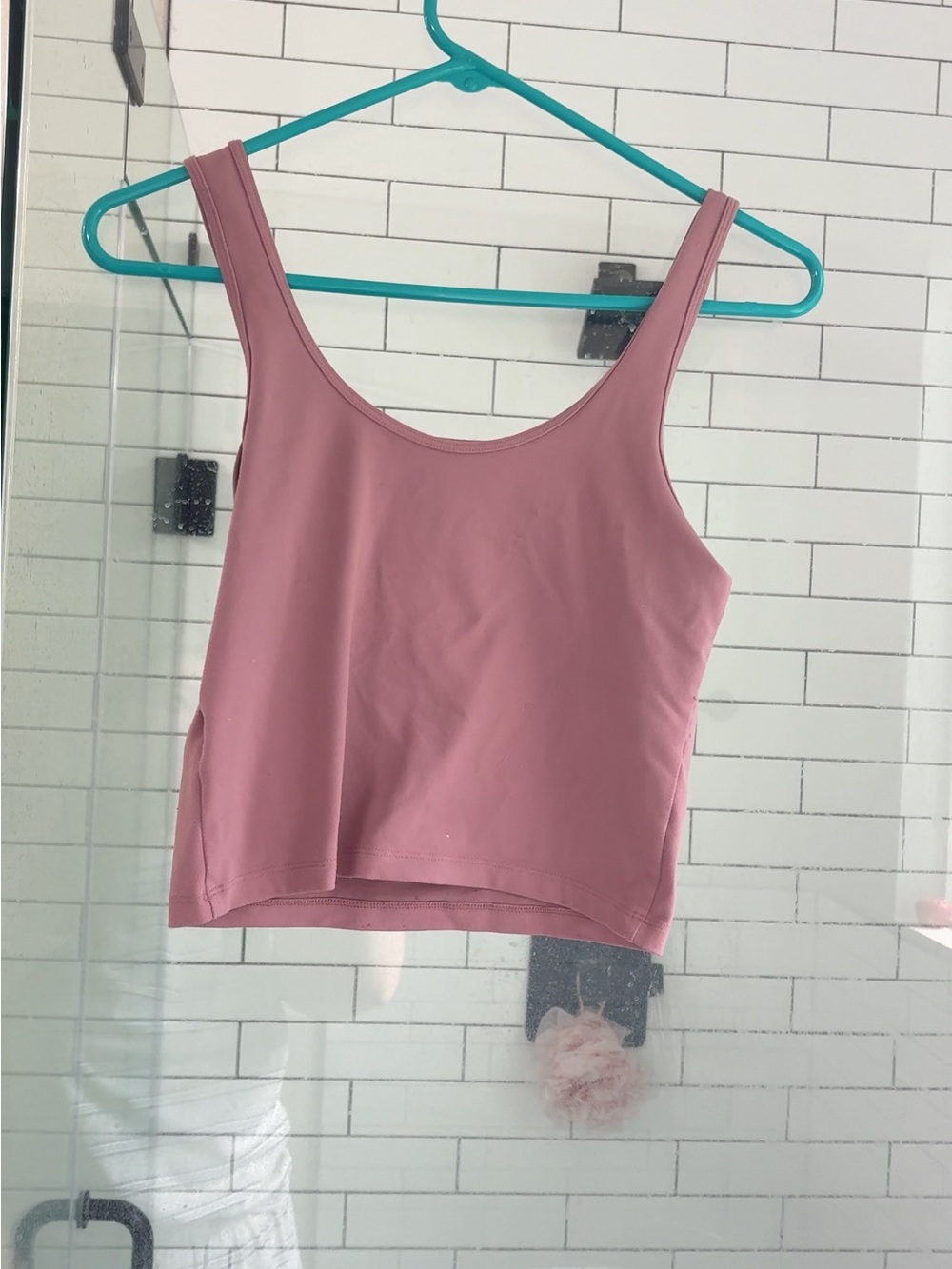 Abercrombie & Fitch Dusty Rose Scoop Neck Tank